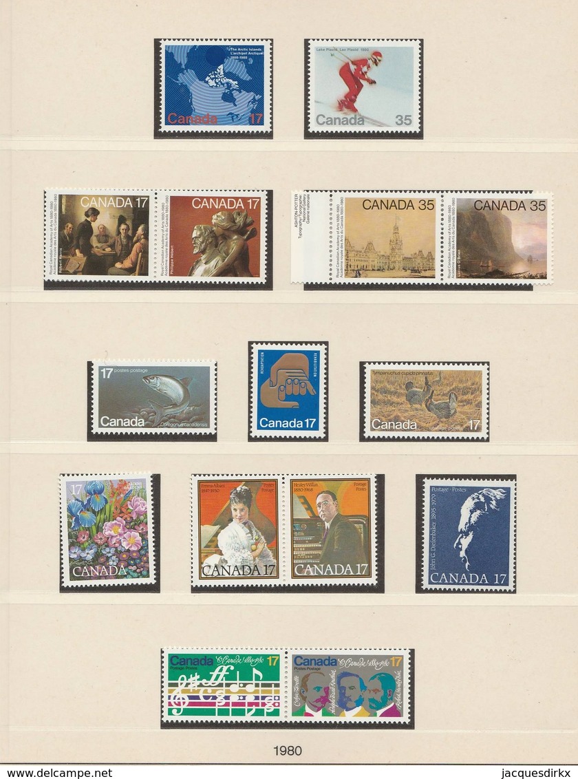 Canada  .     Page With Stamps  .      **       .  MNH    .   /    .  Postfris - Ungebraucht