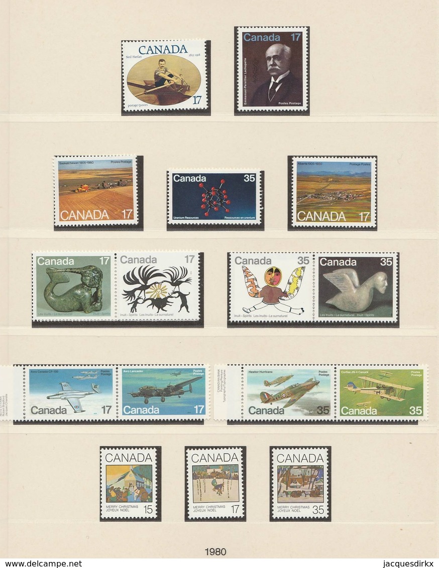 Canada  .     Page With Stamps  .      **       .  MNH    .   /    .  Postfris - Ongebruikt