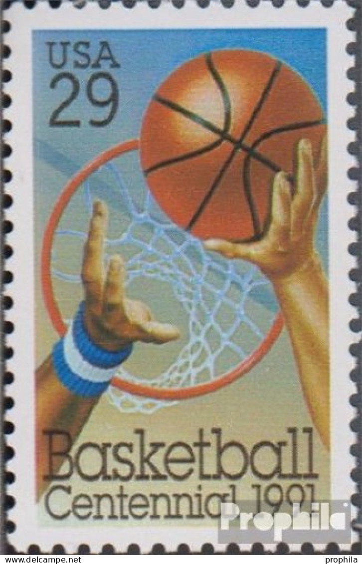 USA 2162 (kompl.Ausg.) Postfrisch 1991 100 Jahre Basketball - Nuovi