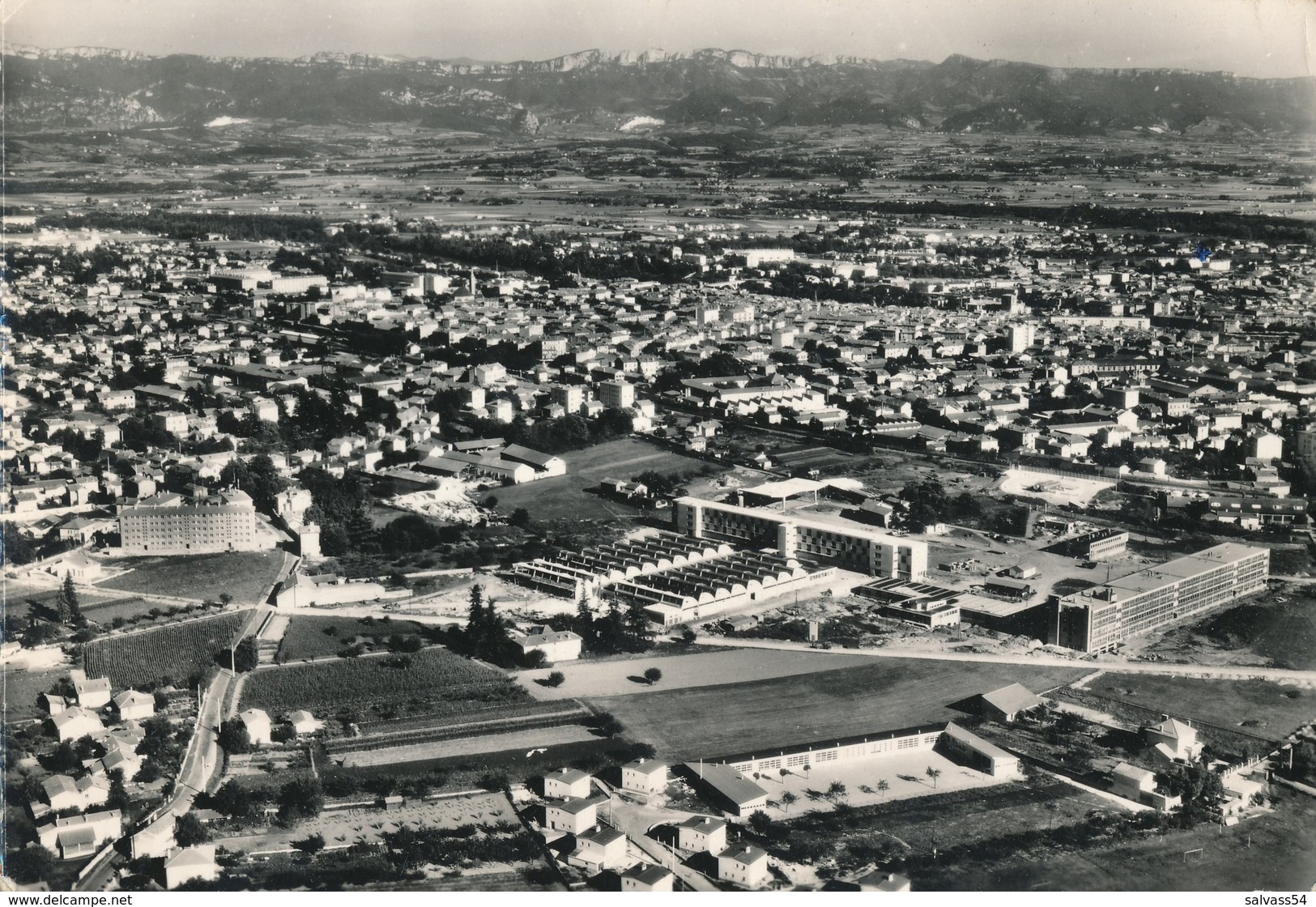 26) ROMAN-SUR-ISERE :vue Générale Aérienne (1961) - Romans Sur Isere