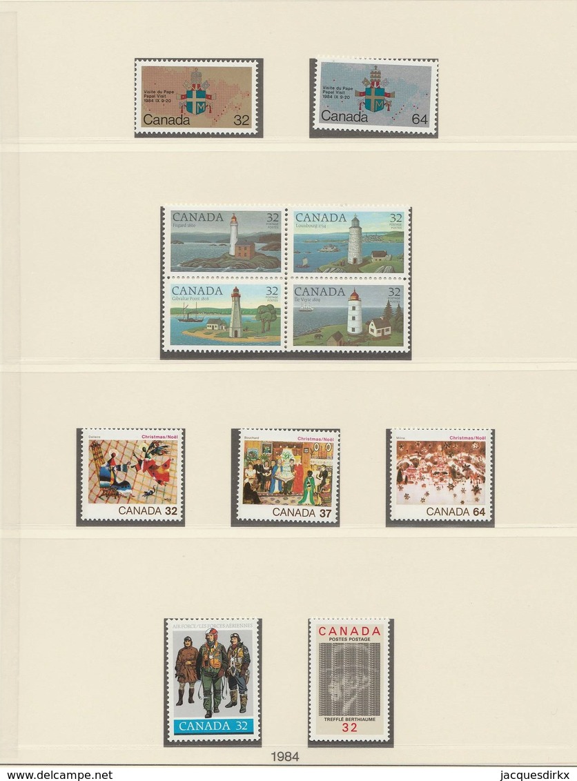 Canada  .     Page With Stamps  .      **       .  MNH    .   /    .  Postfris - Ongebruikt