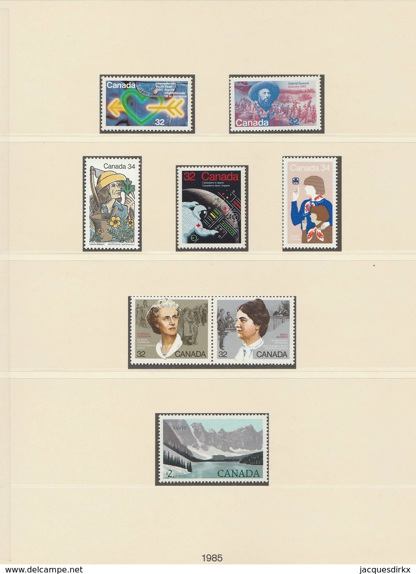 Canada  .     Page With Stamps  .      **       .  MNH    .   /    .  Postfris - Ongebruikt