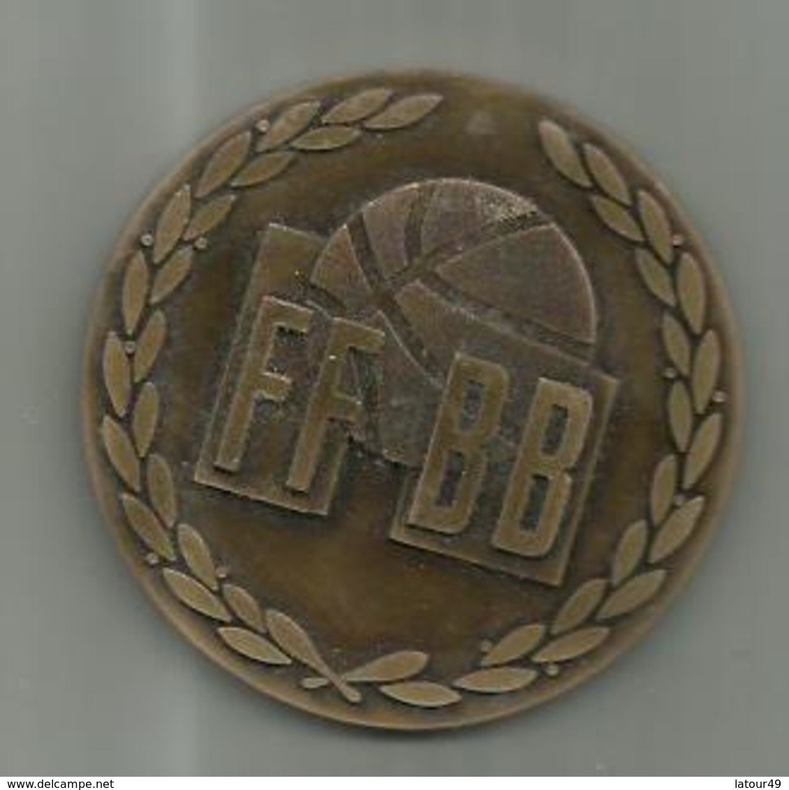 Medaille FEDERATION FRANCAISE DE BASKETBALL  BRONZE 7 CM - Autres & Non Classés
