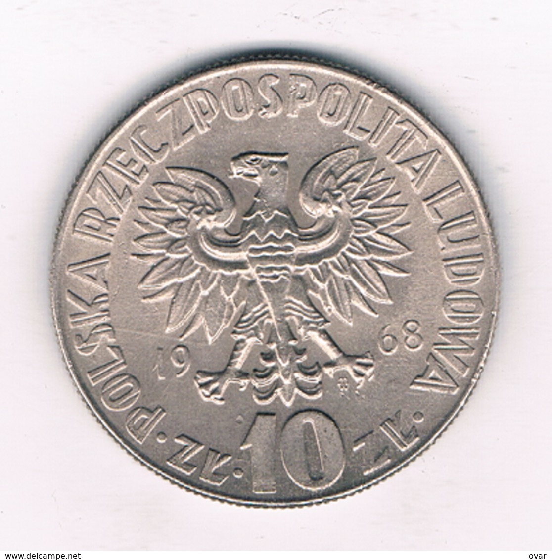 10 ZLOTY 1968  POLEN 2464/ - Pologne