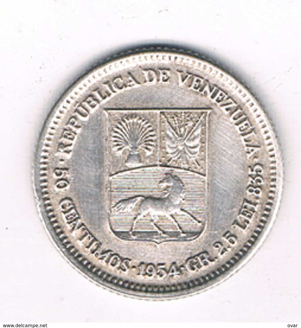 50 CENTIMOS  1954  VENEZUELA /2471// - Venezuela