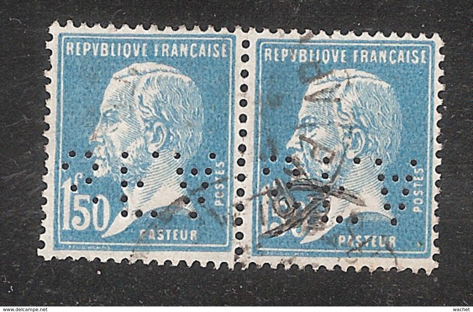 Perforé/perfin/lochung France No 181 SEA  Société Nouvelle Des Ets A.D.T - Autres & Non Classés