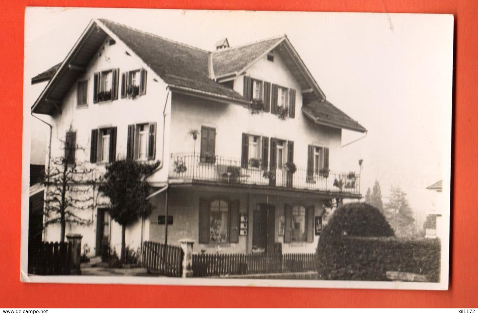 TRZ-03 Seewen Foto-karte Familienhaus. Gelaufen In 1952 - Laufen-Uhwiesen 