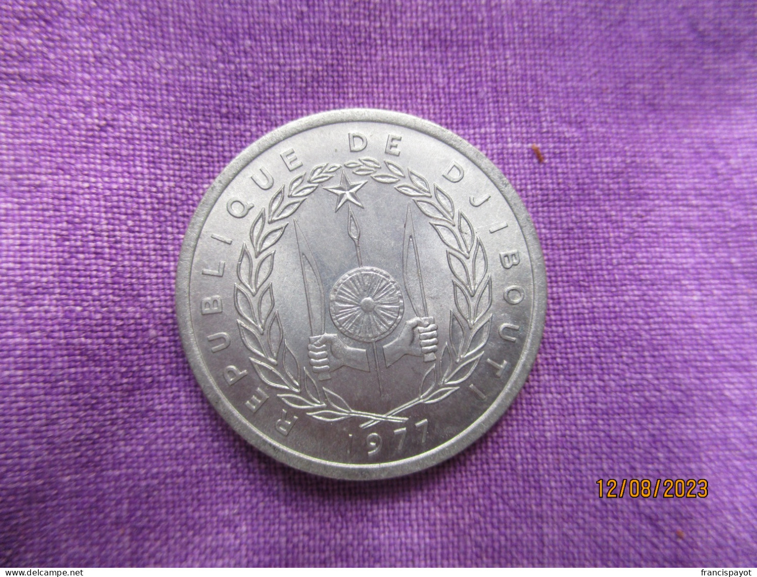 Djibouti: 1 Franc 1977 - Dschibuti