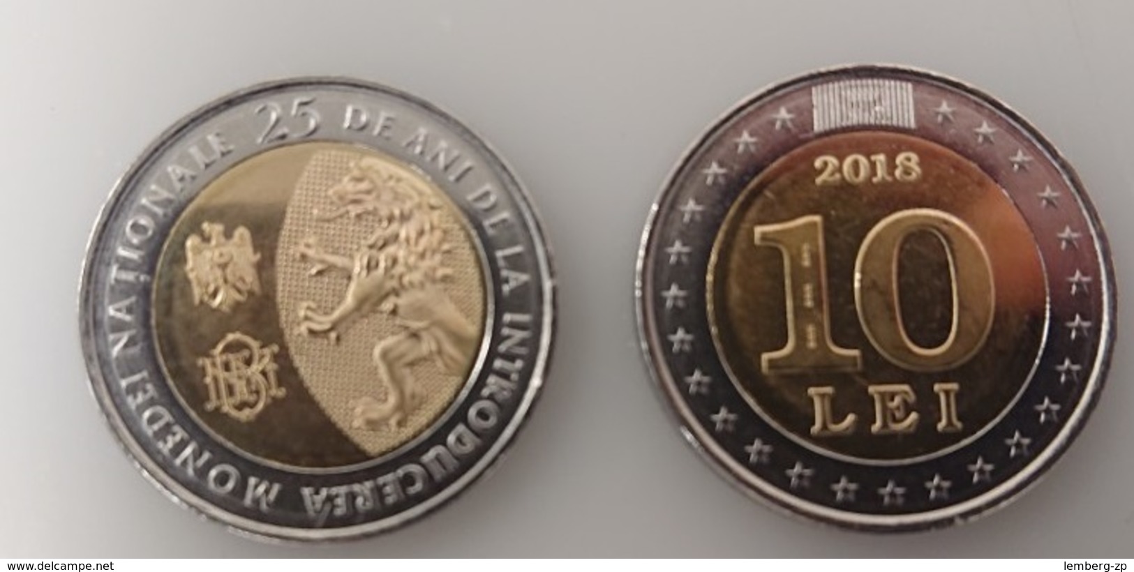 Moldova - 10 Lei 2018 UNC Commemorative Lemberg-Zp - Moldavie