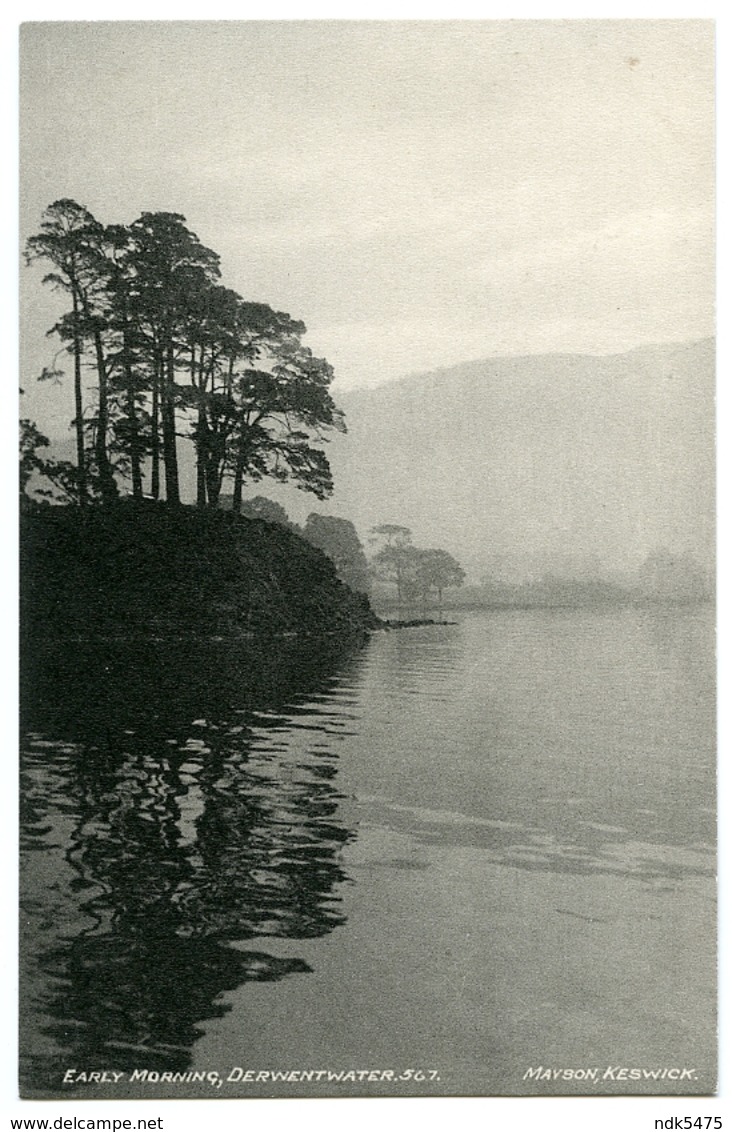 LAKE DISTRICT : DERWENTWATER - EARLY MORNING - Other & Unclassified