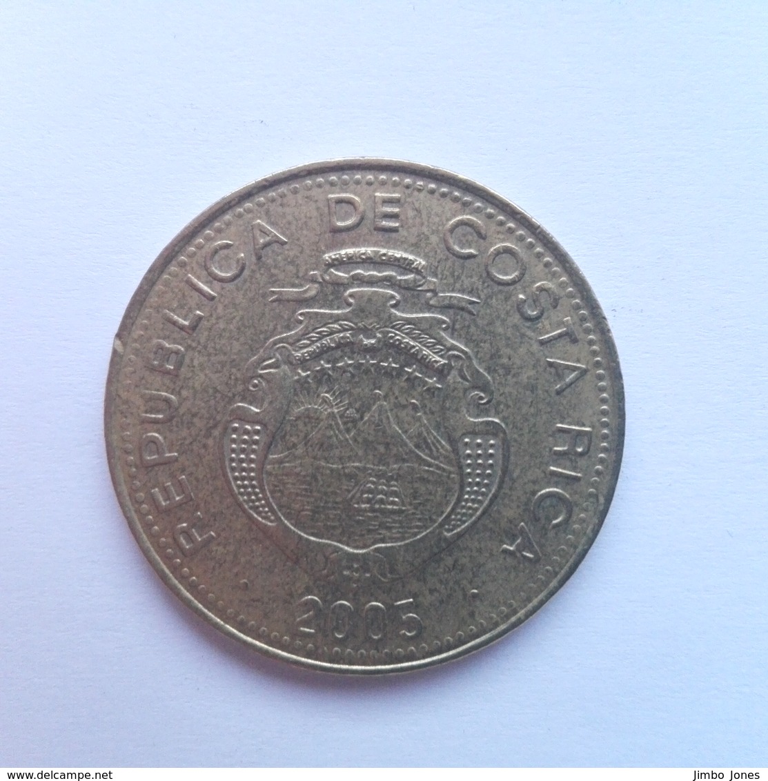 500 Colones Münze Aus Costa Rica Von 2005 (sehr Schön Bis Vorzüglich) - Costa Rica