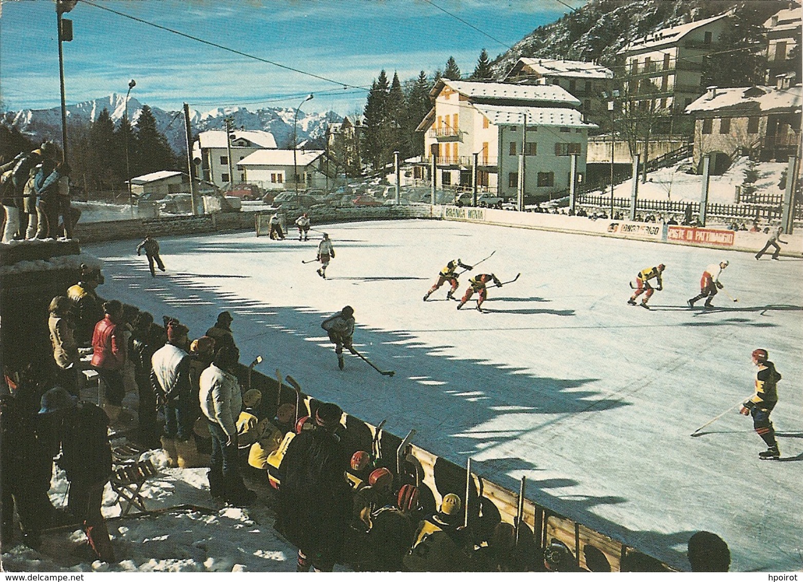 PIAZZATORRE - ALTA VAL BREMBANA BERGAMO - IL PATTINAGGIO - VIAGGIATA - (rif. G85) - Sport Invernali