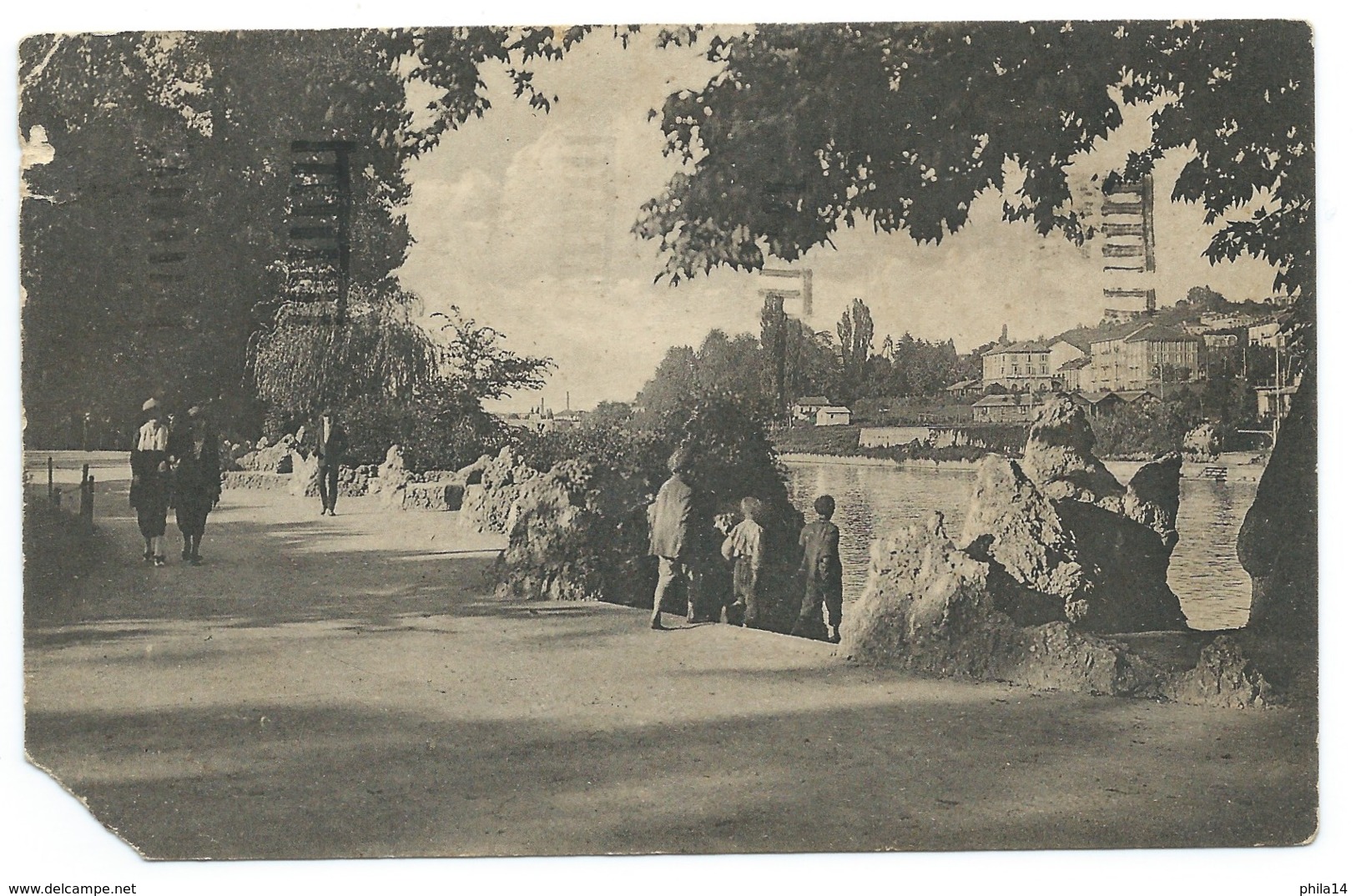 CARTE POSTALE ITALIE / TURIN TORINO / PARCO DEL VALENTINO  / 1923 - Parcs & Jardins