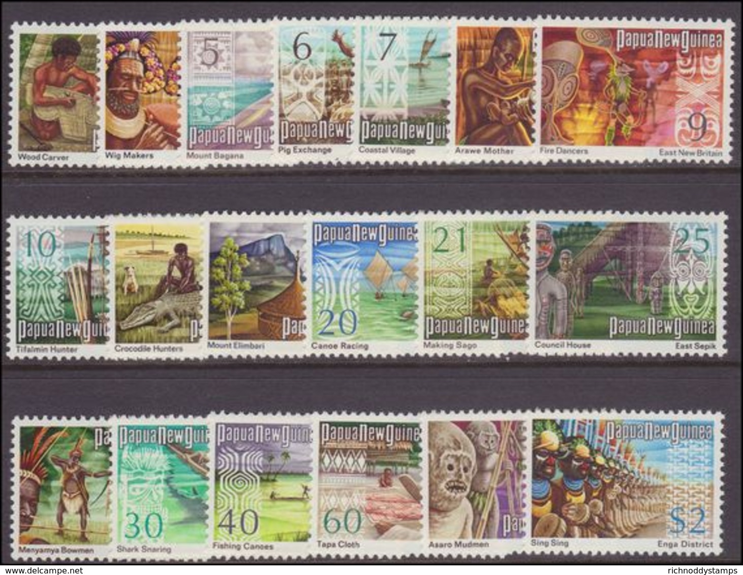 Papua New Guinea 1973 Set Unmounted Mint. - Papua New Guinea