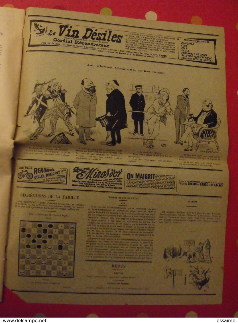 le monde illustré n° 2159 de 1898. Mayenne ste suzanne saulges chapelle ransouin mézangers