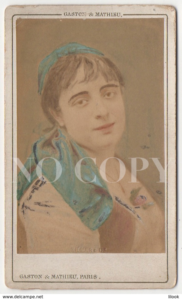 OPÉRA. Anna Judic. CDV Ziegler à PARIS - Anciennes (Av. 1900)