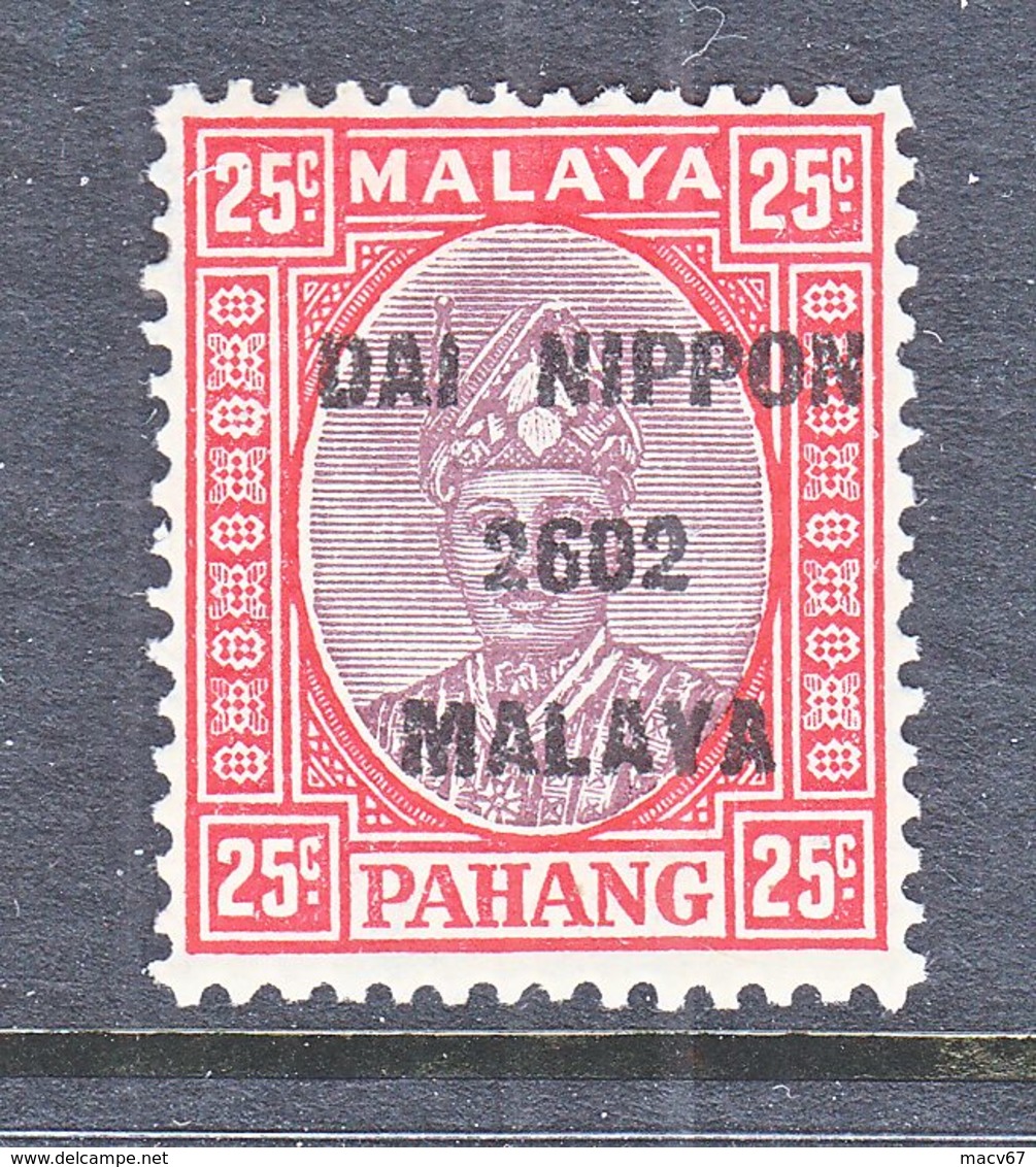 JAPANESE  OCCUP.  PAHANG  N 18    * - Japanese Occupation