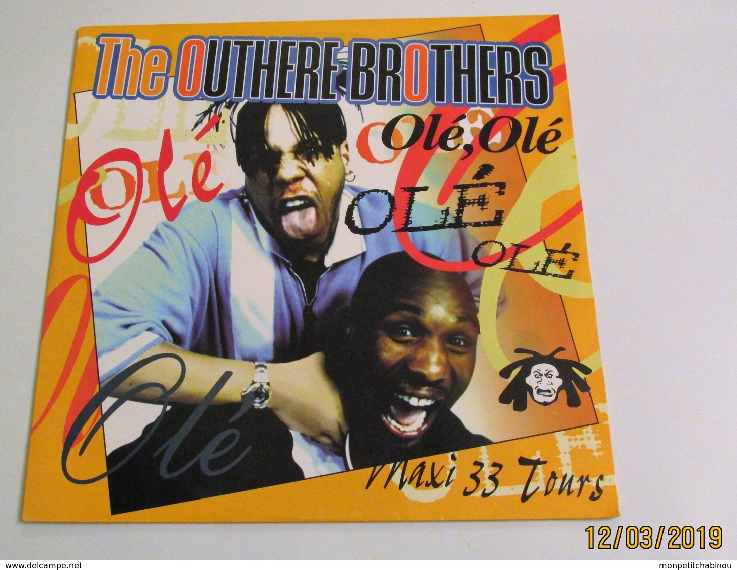 Maxi 33T THE OUTHERE BROTHERS : Olé Olé - Dance, Techno & House
