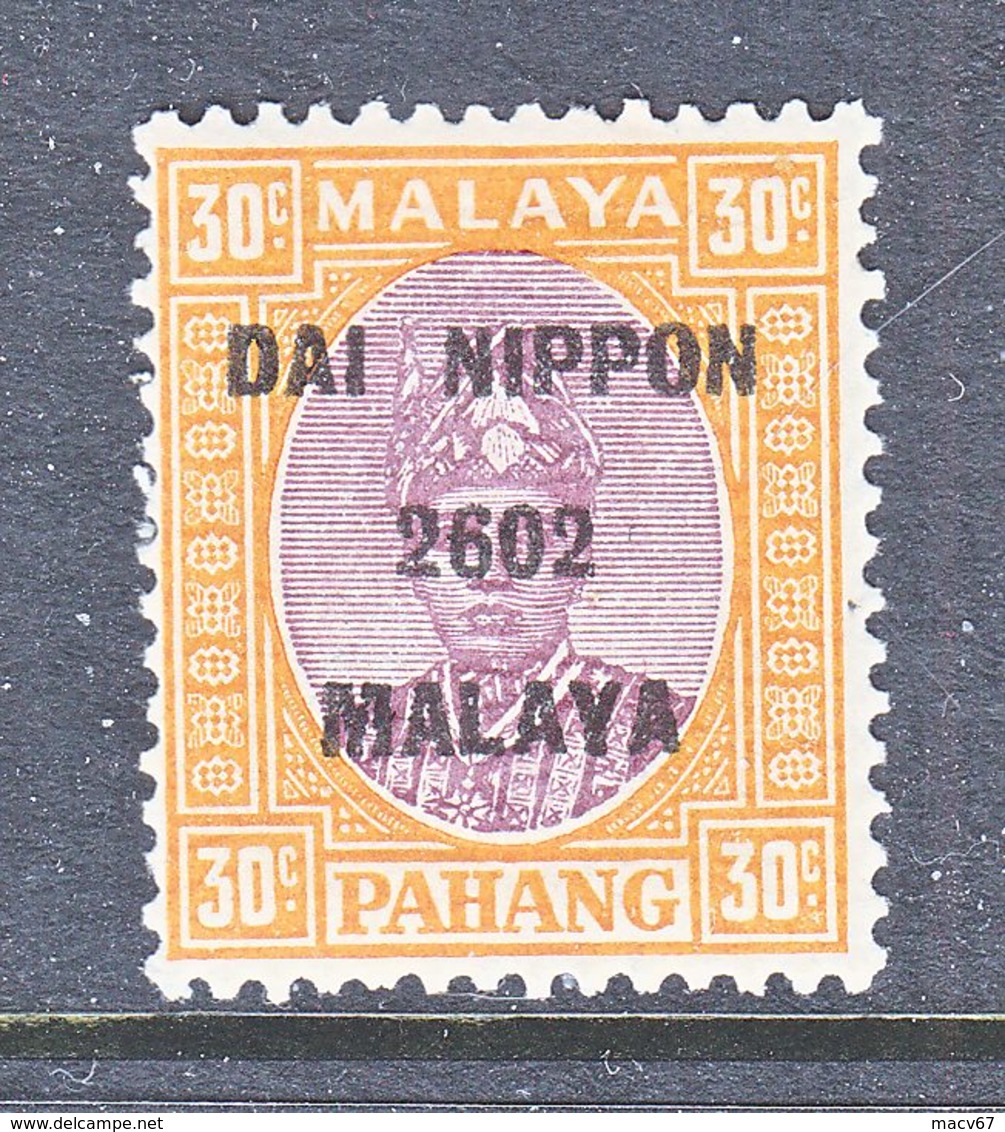 JAPANESE  OCCUP.  PAHANG  N 19    * - Japanese Occupation