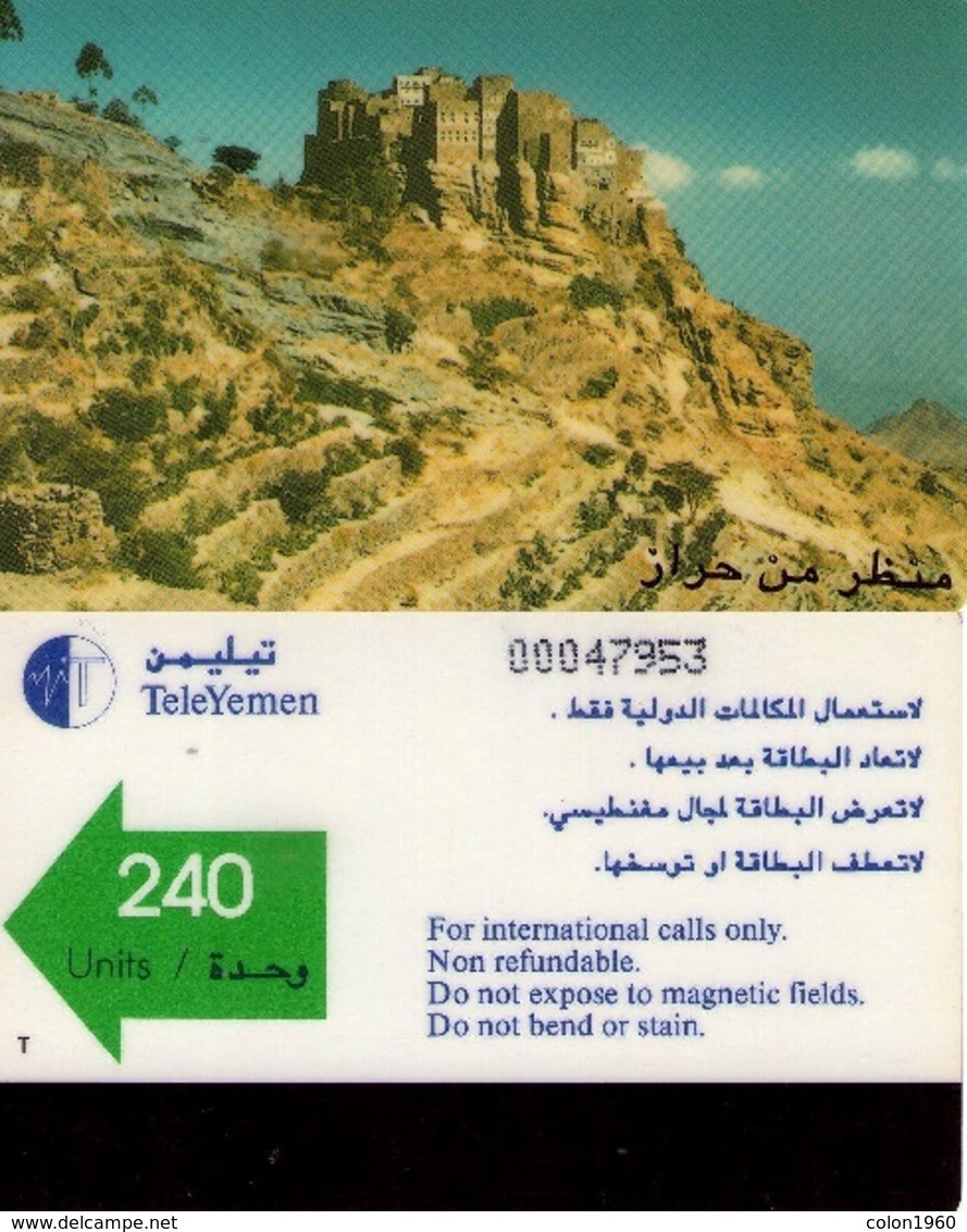 YEMEN. YE-TLY-0006A. HARAZ. 240U. 1995. (002) - Yémen