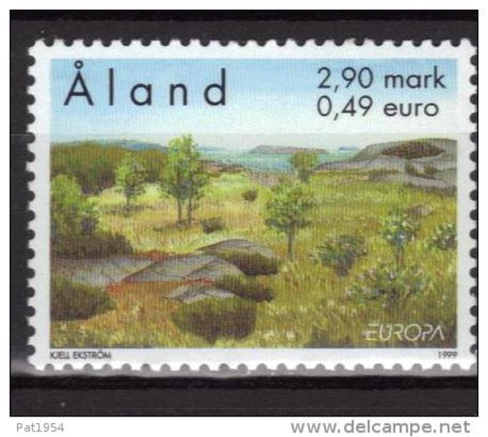 Aland 1999 N°156 Neuf Europa Parcs Naturels - Aland