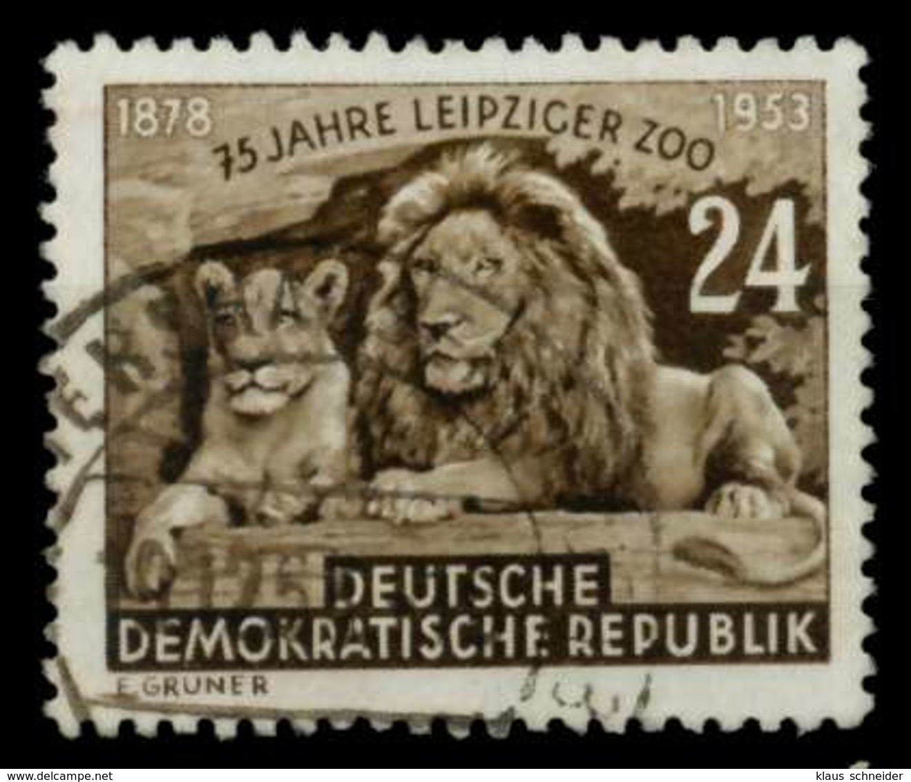 DDR 1953 Nr 397XI Gestempelt X735C3E - Gebraucht