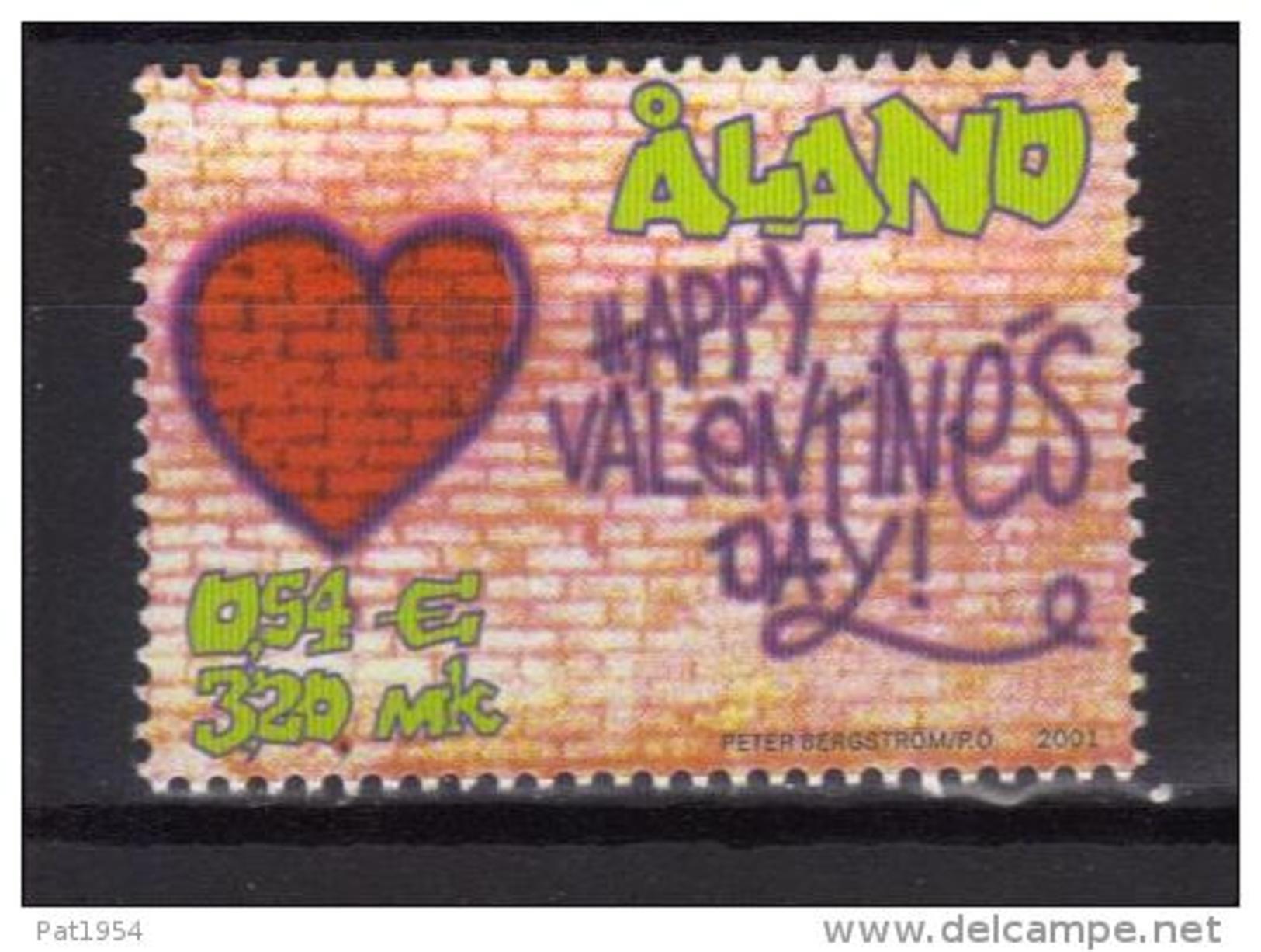 Aland 2001 N°190 Neuf Saint Valentin - Aland