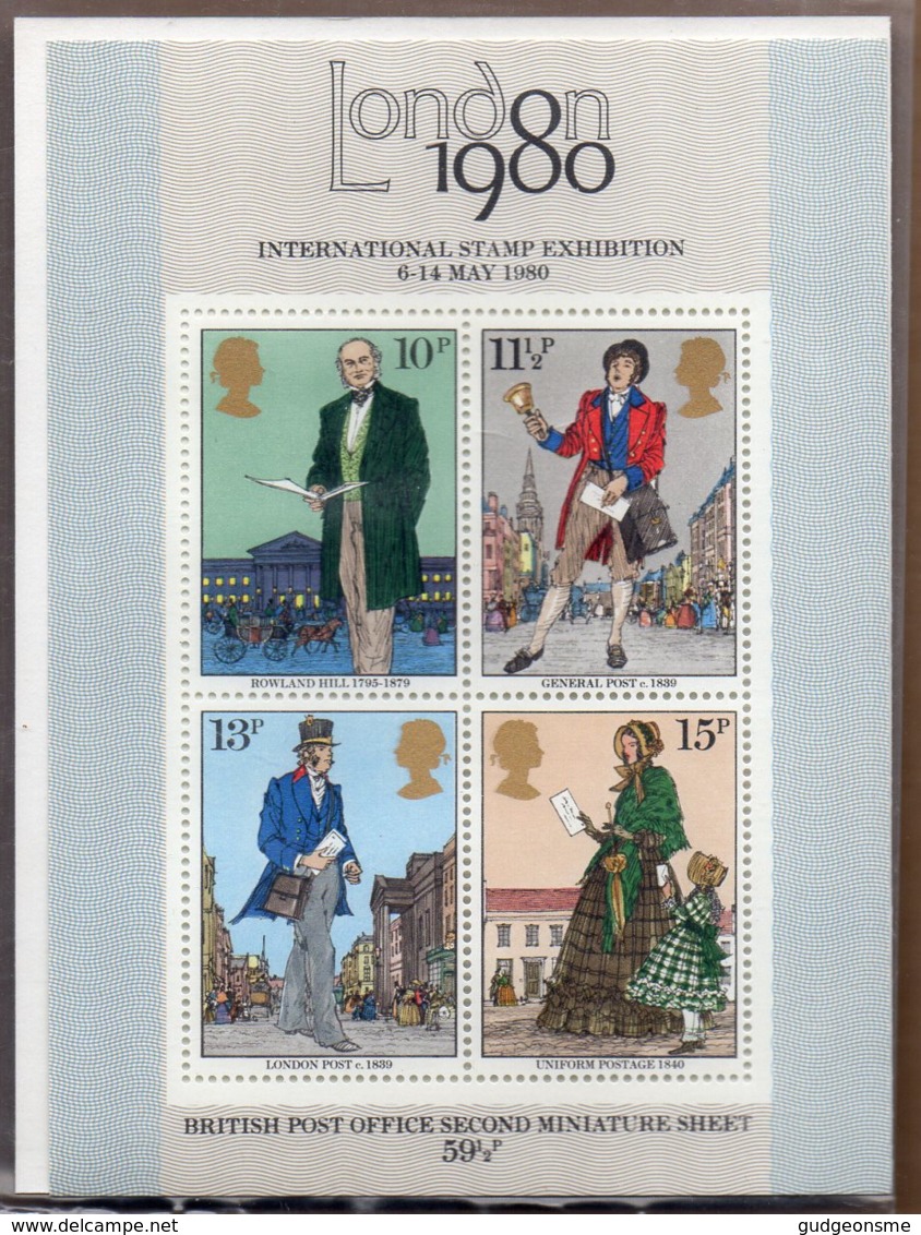 1979 Rowland Hill MS 1099 MNH - Blocks & Miniature Sheets