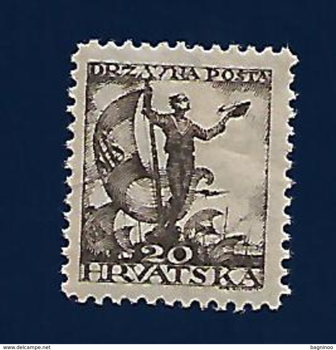 Yugoslavia, Kingdom SHS, Issues For Croatia 1919 - Unused Stamps