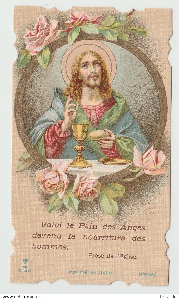 SANTINO - IMAGE PIEUSE - DEVOTIONAL IMAGES GESU' CONGRESSO EUCARISTICO MONDAVIO 1933 - Santini