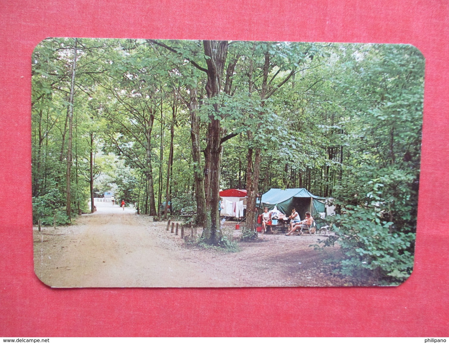 Warren Dunes State Park Camp Ground  Sawyer Michigan Ref 3230 - Autres & Non Classés