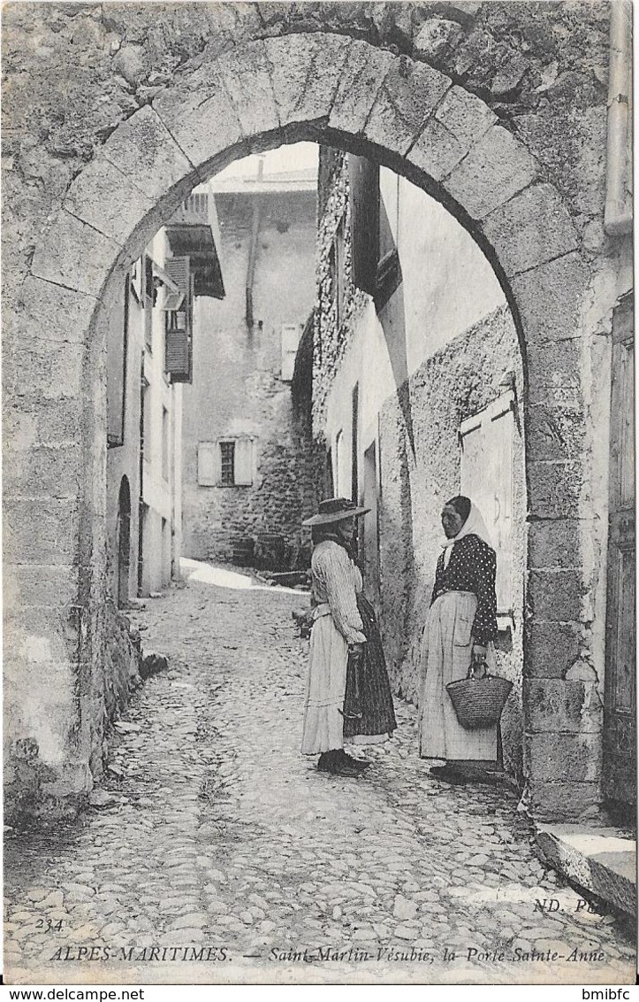 Saint-Marin-Vésubie : La Porte Sainte Anne - Saint-Martin-Vésubie