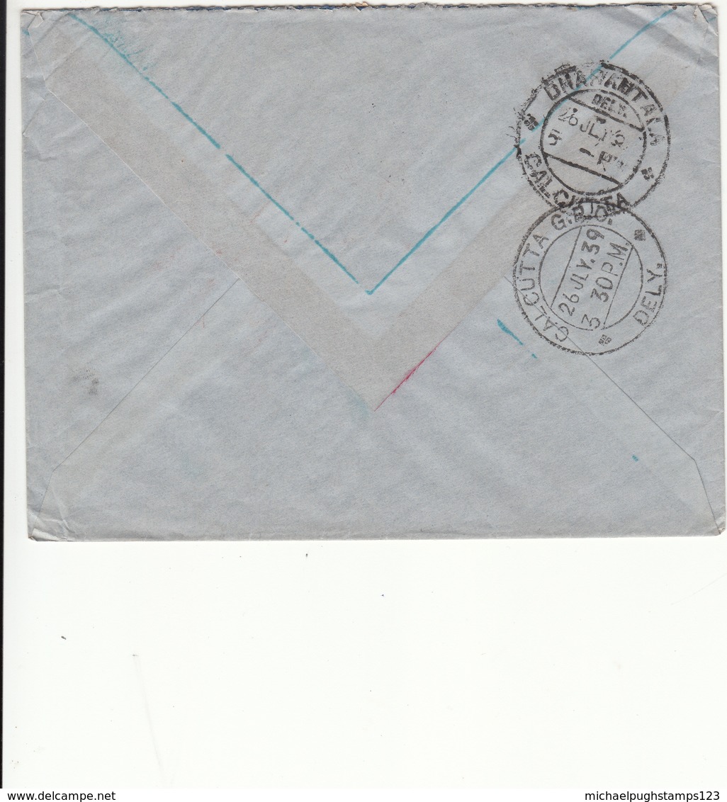 France / Airmail / India / Imperial Airways - Other & Unclassified