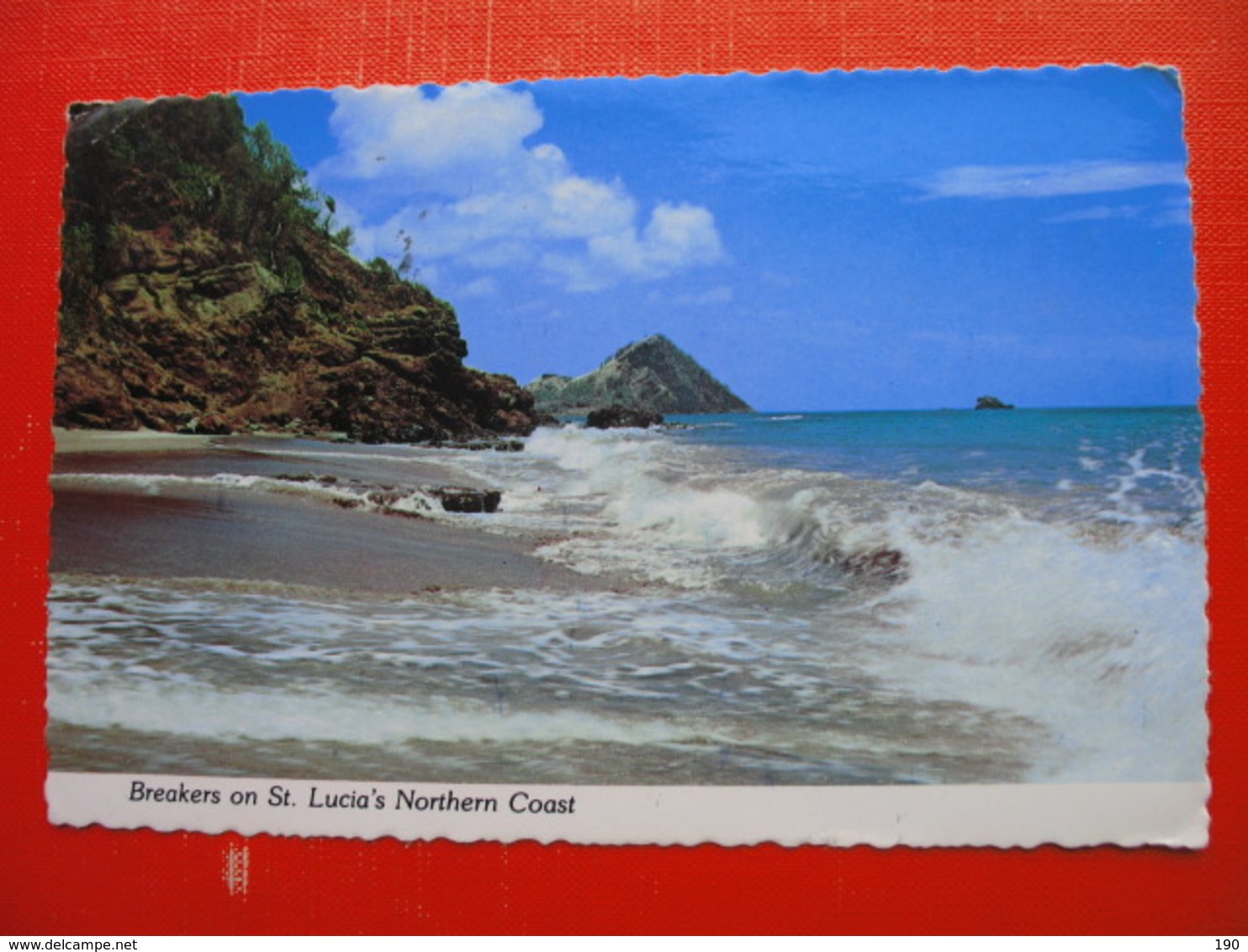 Breakers On St.Lucia"s Northern Coast - Sainte-Lucie