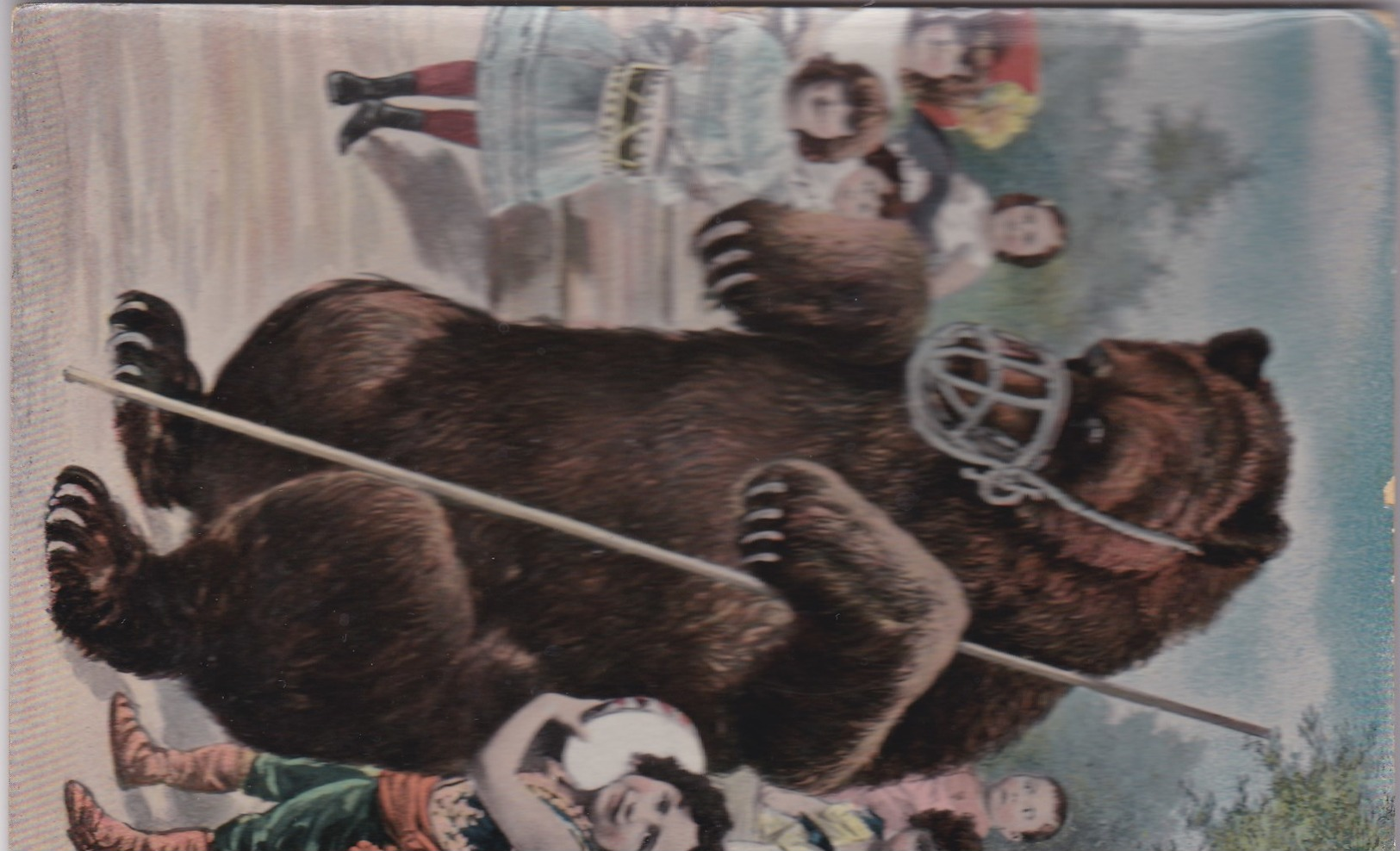 Ours Par Illustrateur ,enfants,musique Et Tambourin - Bears