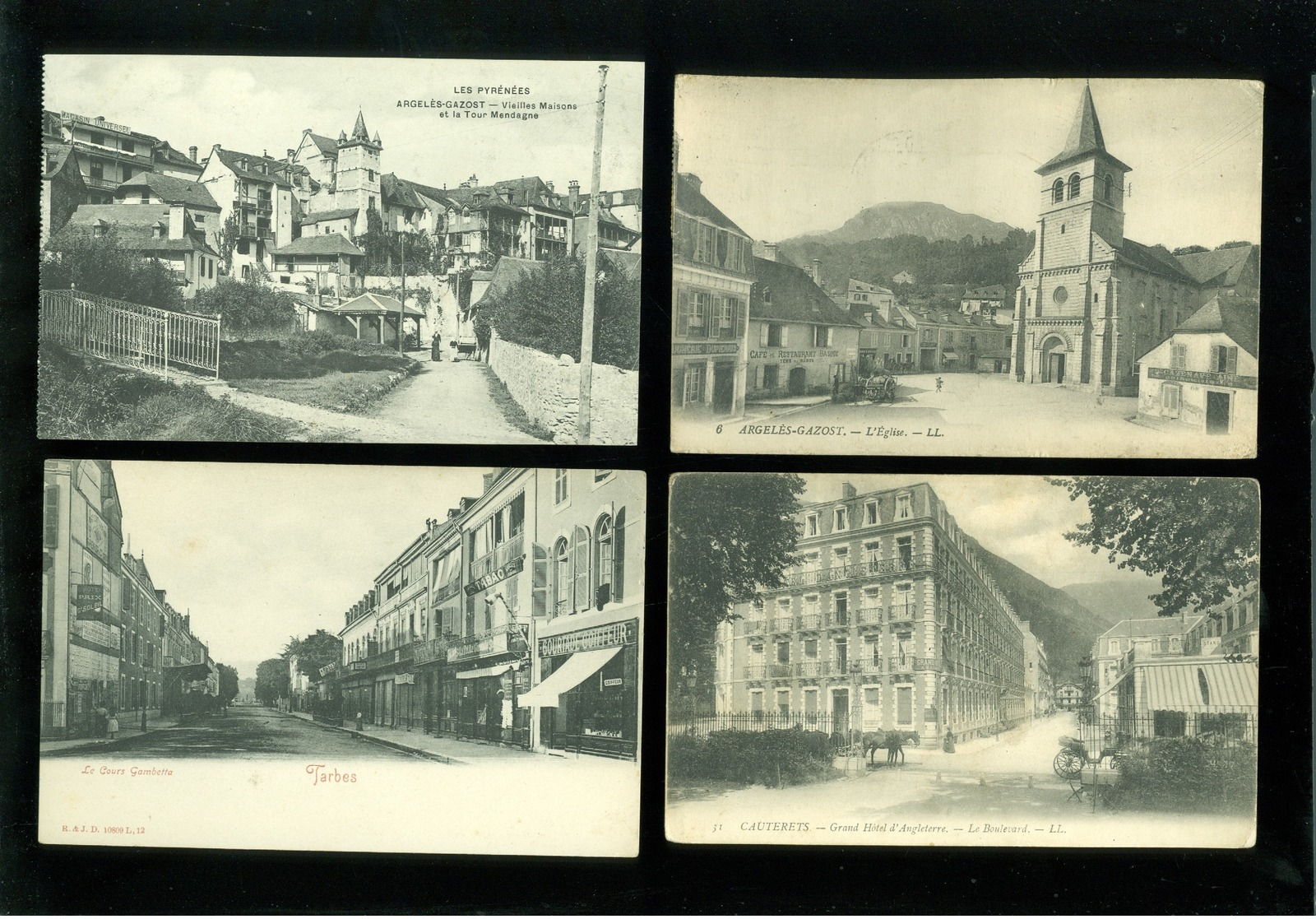 Beau lot de 60 cartes postales de France Hautes - Pyrénées   Mooi lot van 60 postkaarten van Frankrijk ( 65 ) - 60 scans