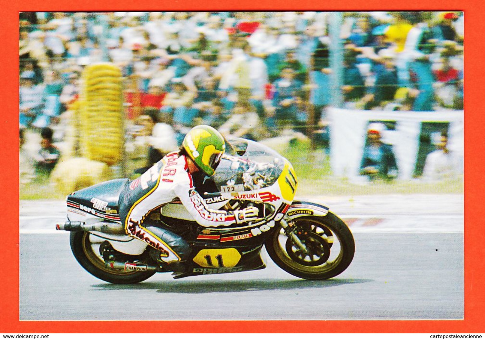 Esp246 JARAMA San Sebastián De Los Reyes Virginio FERRARI Sur SUZUKI  500cm3 N°11 Grand Prix D' ESPAGNE 1980s - Madrid