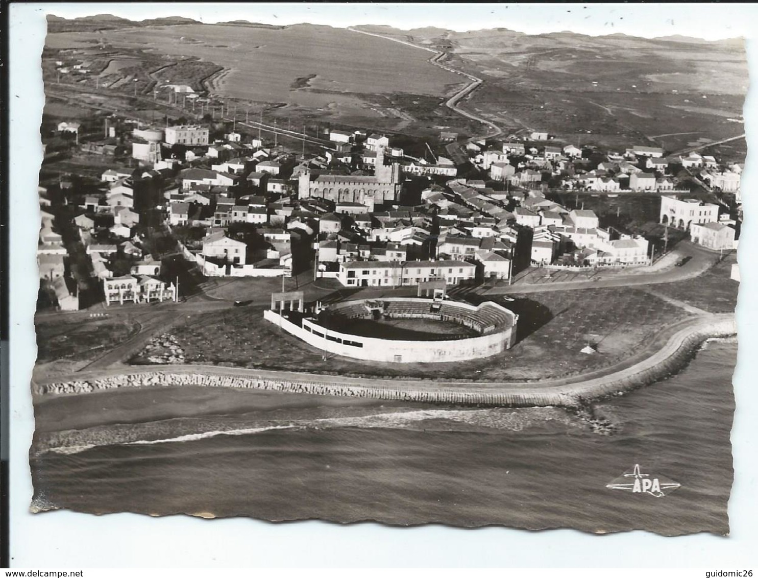 Les Saintes Maries,vue Generale Aerienne - Saintes Maries De La Mer