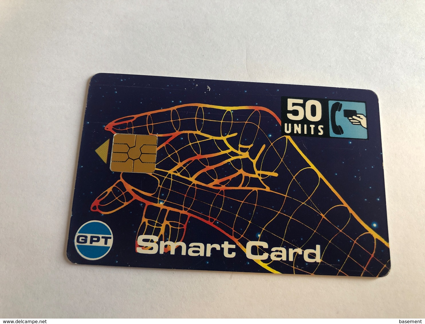 England - Smart Card - GPT Chip - 50 Units - Autres & Non Classés