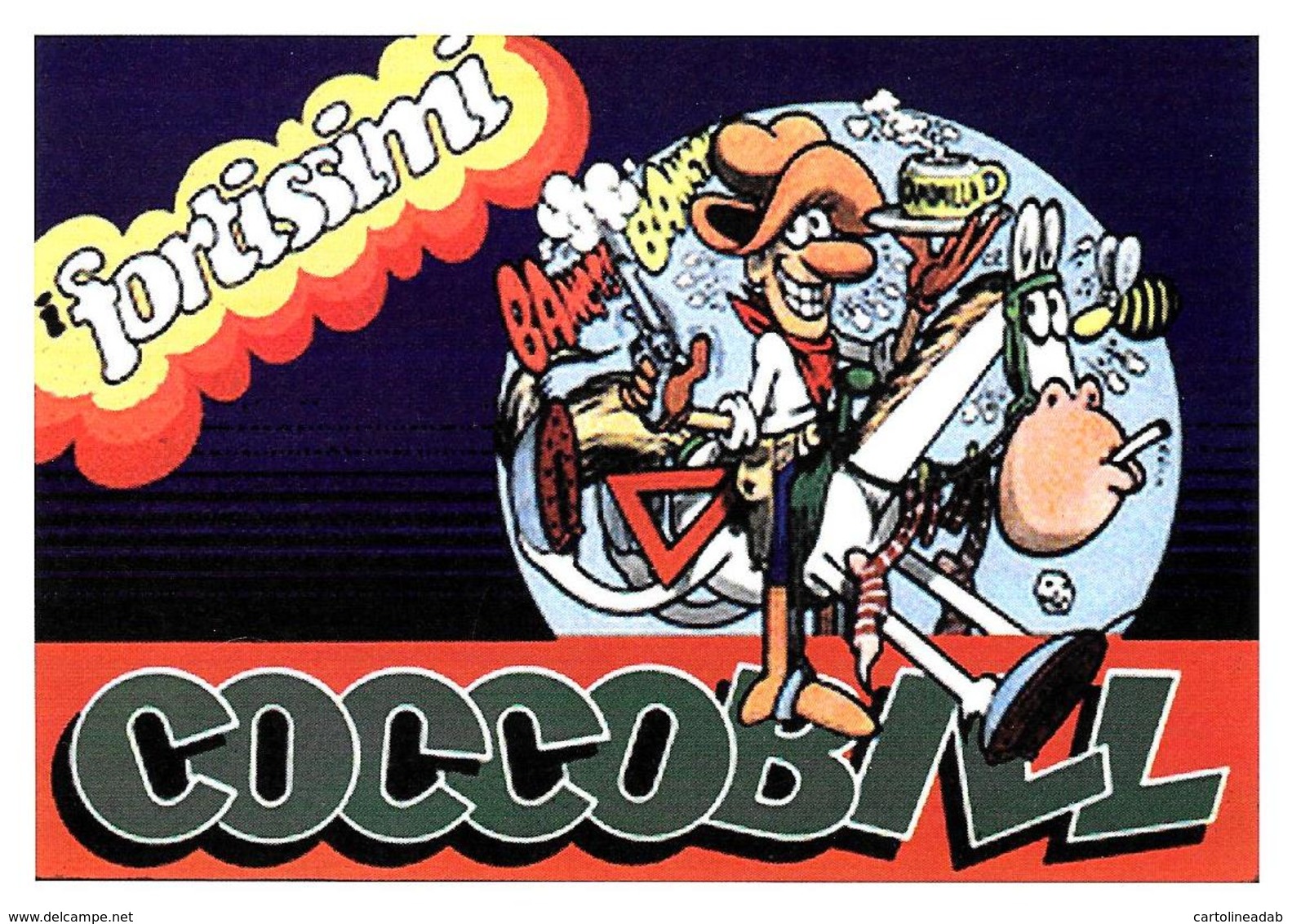 [MD2935] CPM - FUMETTI - COCCOBILL IL CORRIERE DEI PICCOLI COMPIE 100 ANNI - CON ANNULLO 8.11.2008 - Non Viaggiata - Fumetti