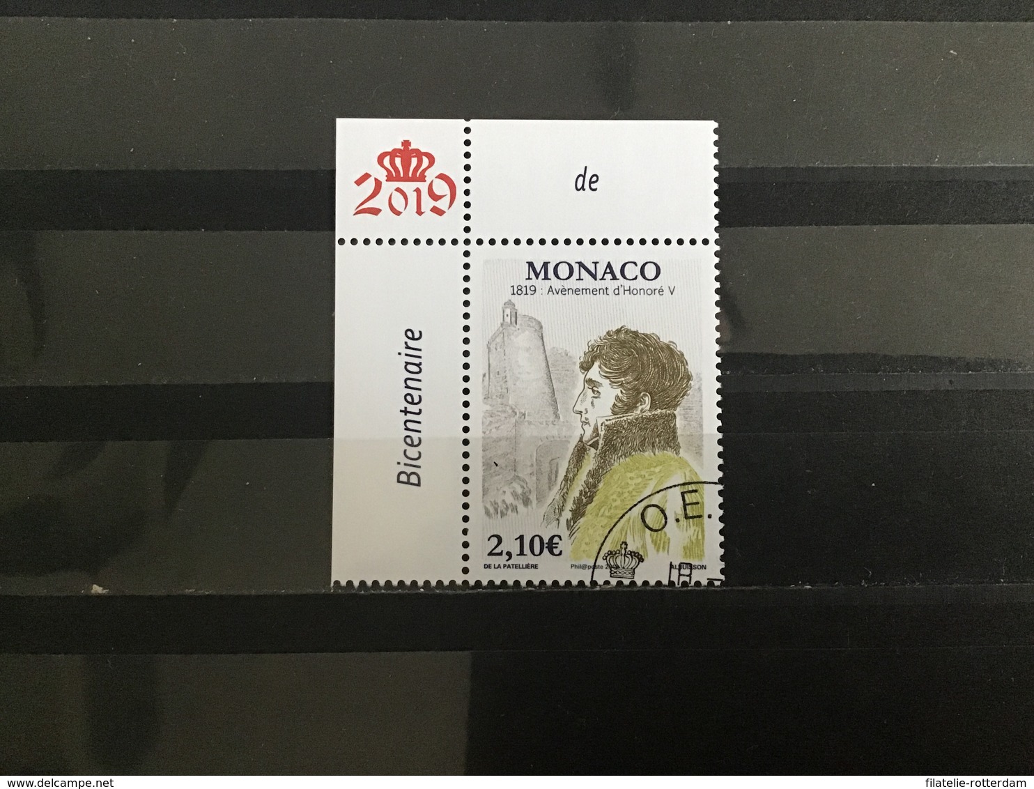 Monaco - 200 Jaar Honoré (2.10) 2019 - Ongebruikt