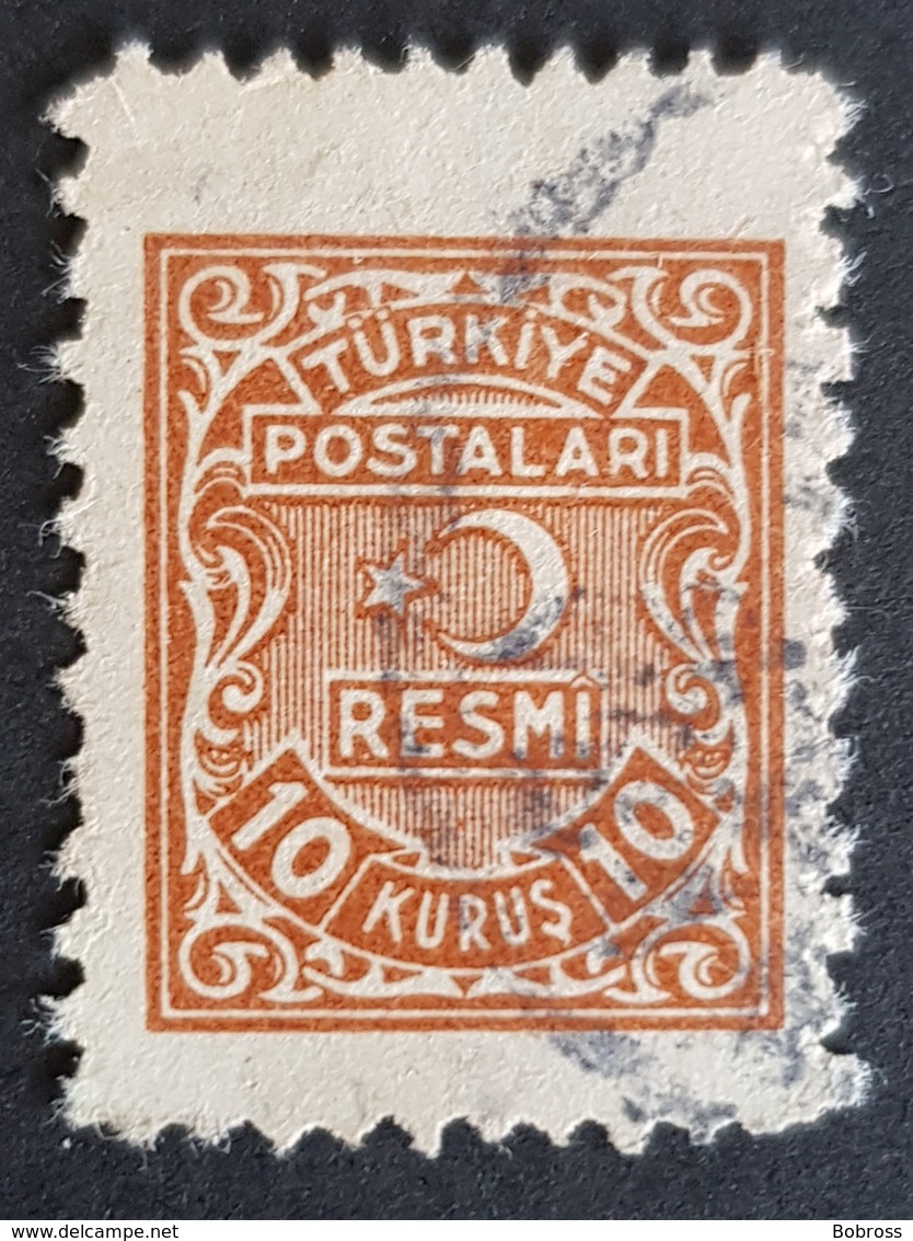 1947, Resmi Official Stamp, Used, Türkiye, Turkey - Oblitérés