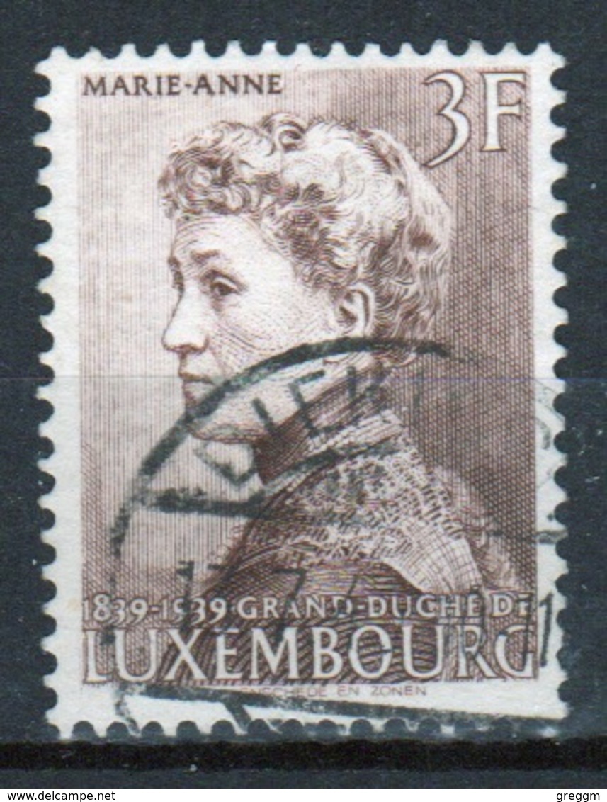 Luxembourg 1939 Single 3f Commemorative Stamp Celebrating The Centenary Of Independence. - Servizio