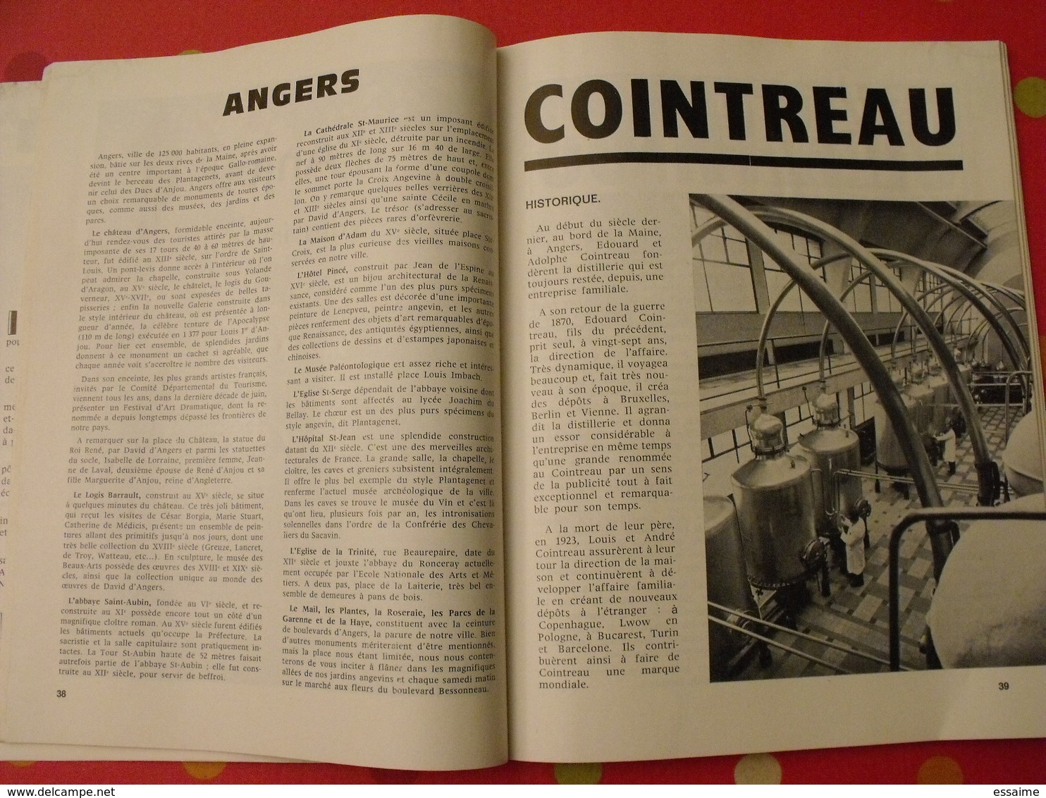 Maine Anjou. Economiee régionales. n° 12 de 1963. Mayenne Laval Chateau-Gontier Craon Ernée Evron