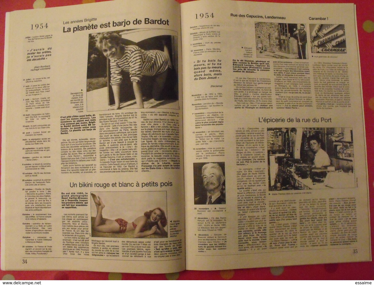 les années 50. Ouest-France. 1996. la vie quotidienne de 1950 à 1959. 4CV