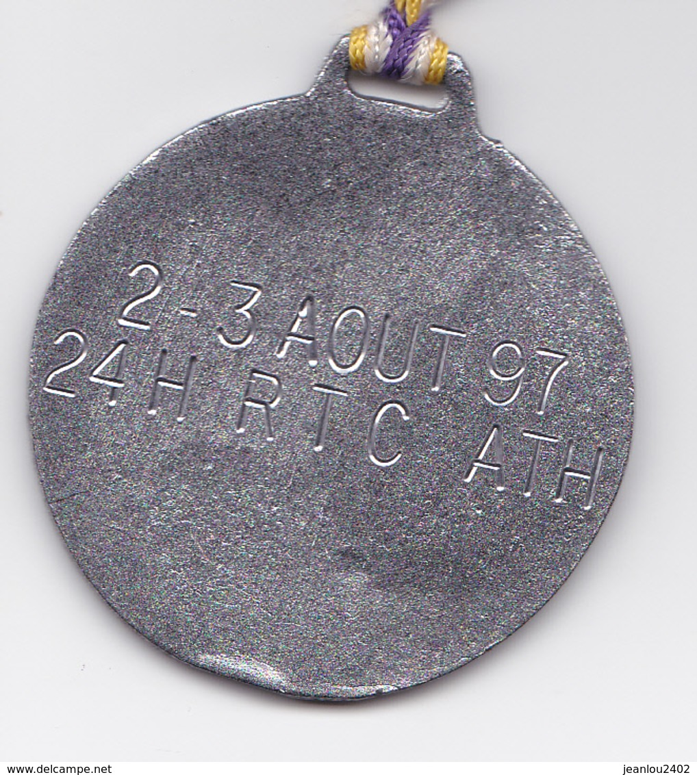 MEDAILLE TENNIS 24H RTC ATH 2-3 AOUT 1997 - Uniformes Recordatorios & Misc