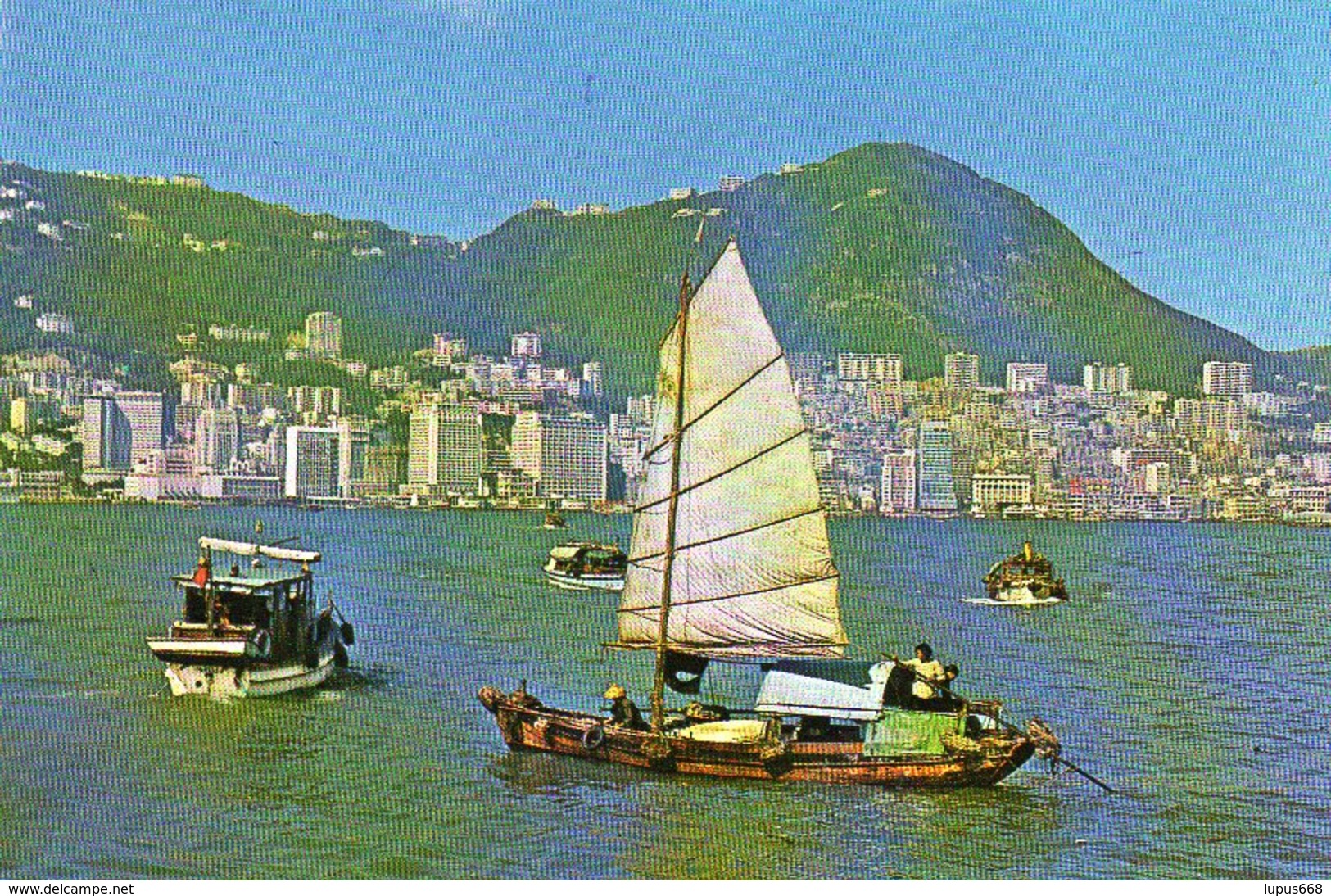 China - Hongkong  Central District:  Boote Vor ..... - China (Hongkong)