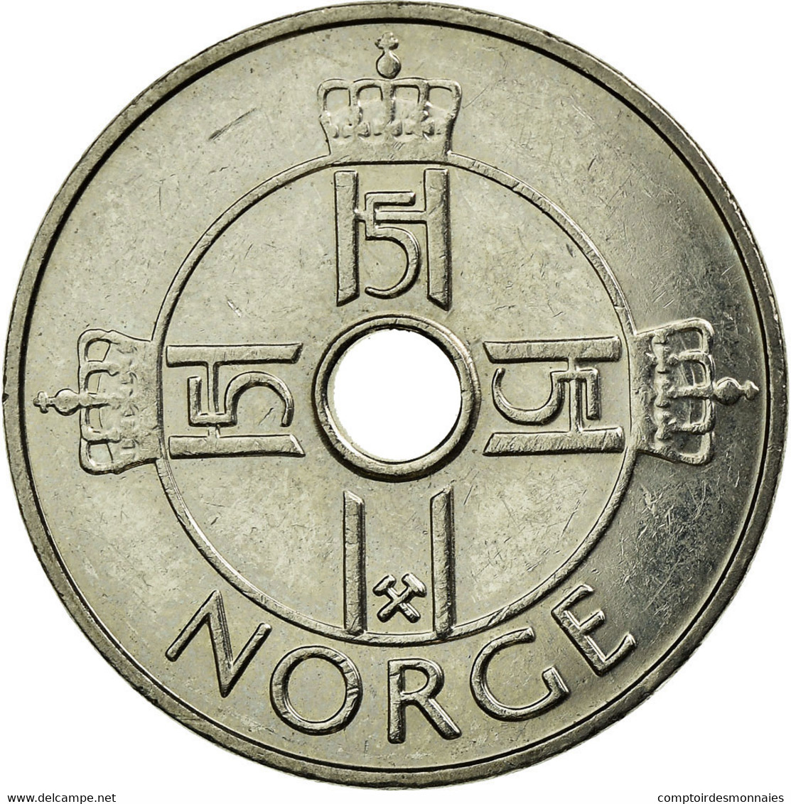 Monnaie, Norvège, Harald V, Krone, 2011, TTB, Copper-nickel, KM:462 - Norvège