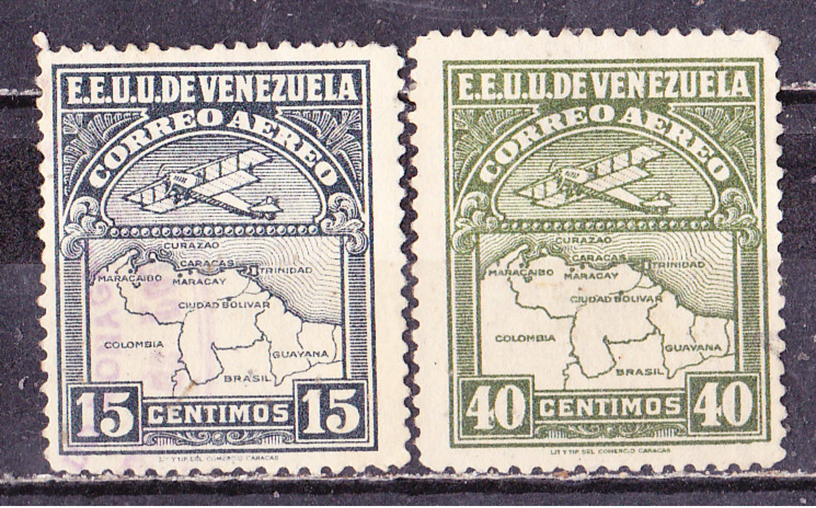 Venezuela 1930 Posta Aerea  Nuovi - Venezuela