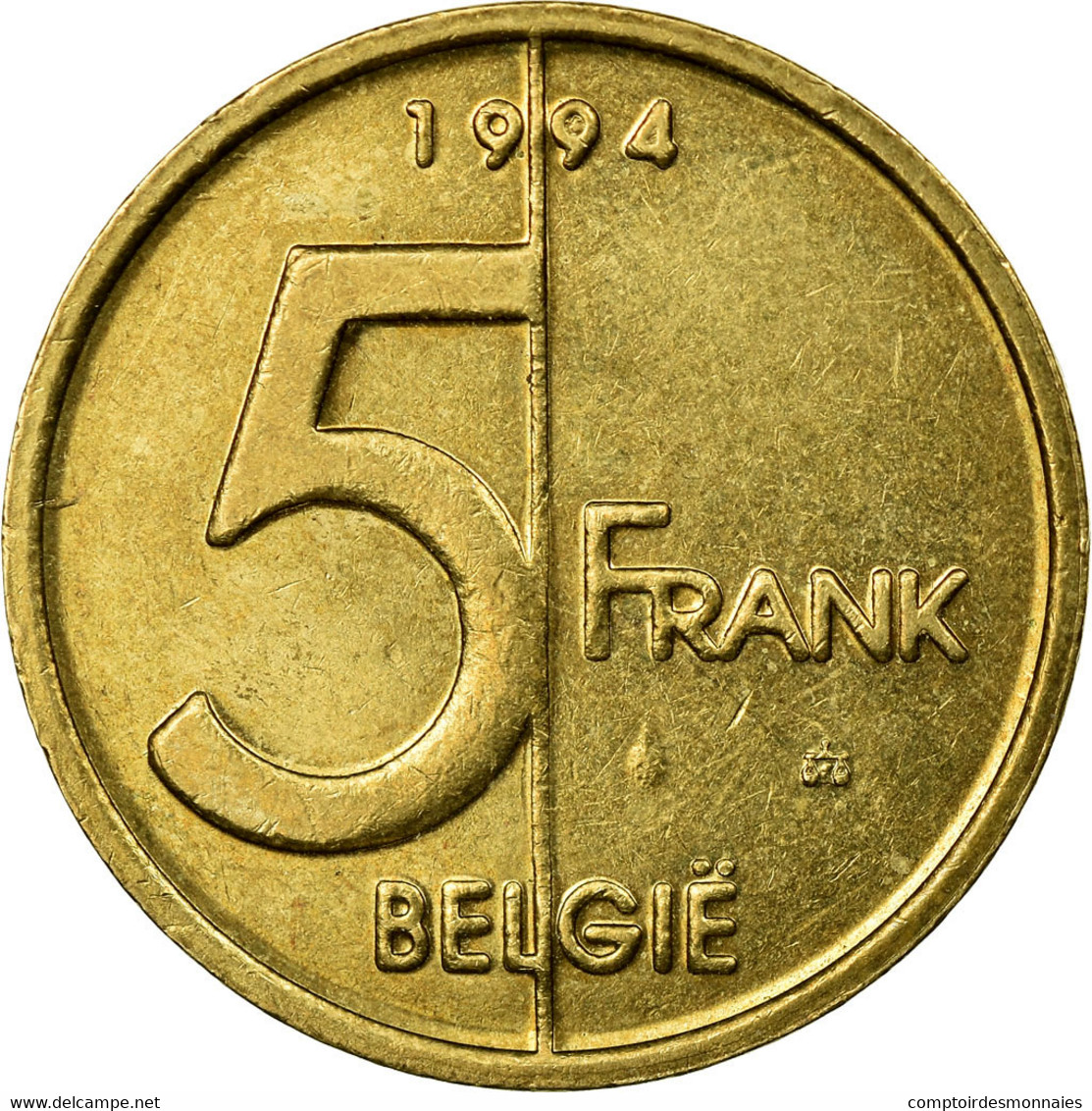 Monnaie, Belgique, Albert II, 5 Francs, 5 Frank, 1994, Bruxelles, TB+ - 5 Frank